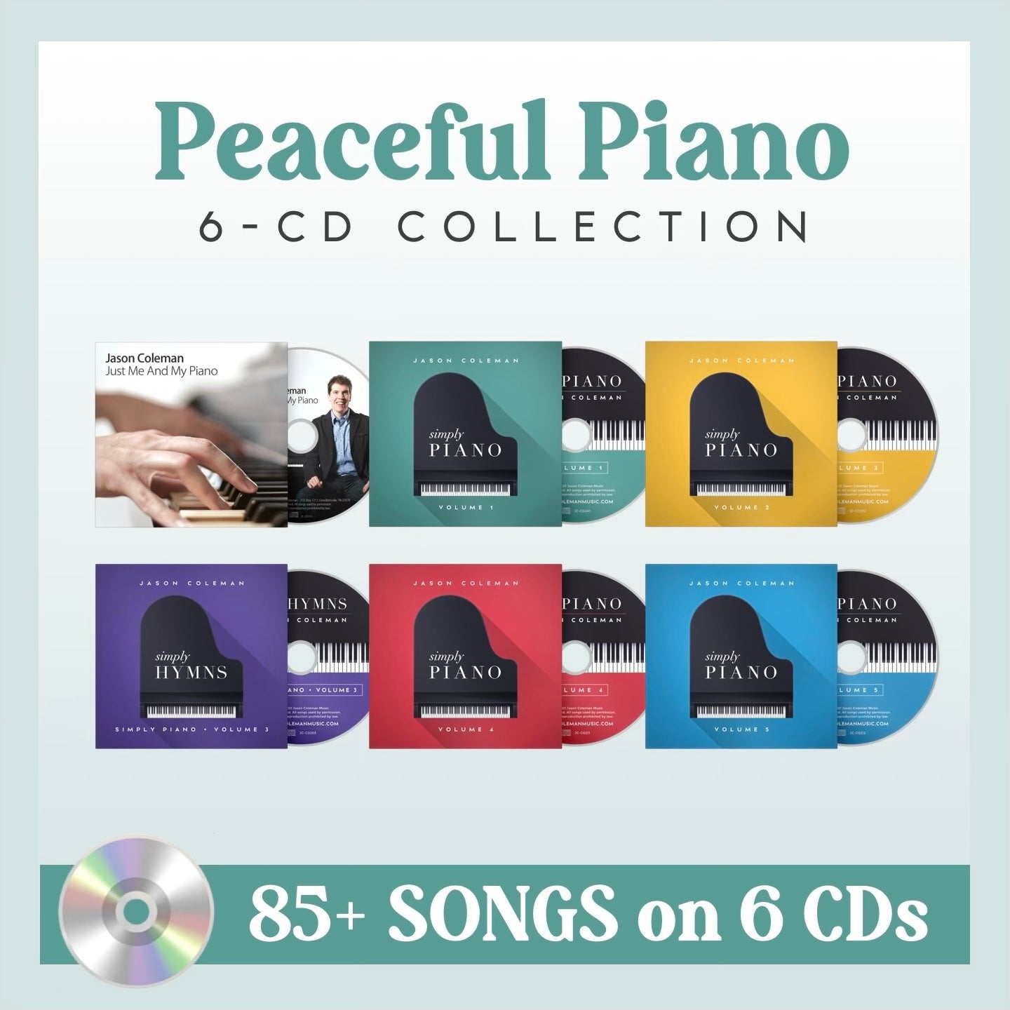 6-CD Peaceful Piano Collection (Save $26)