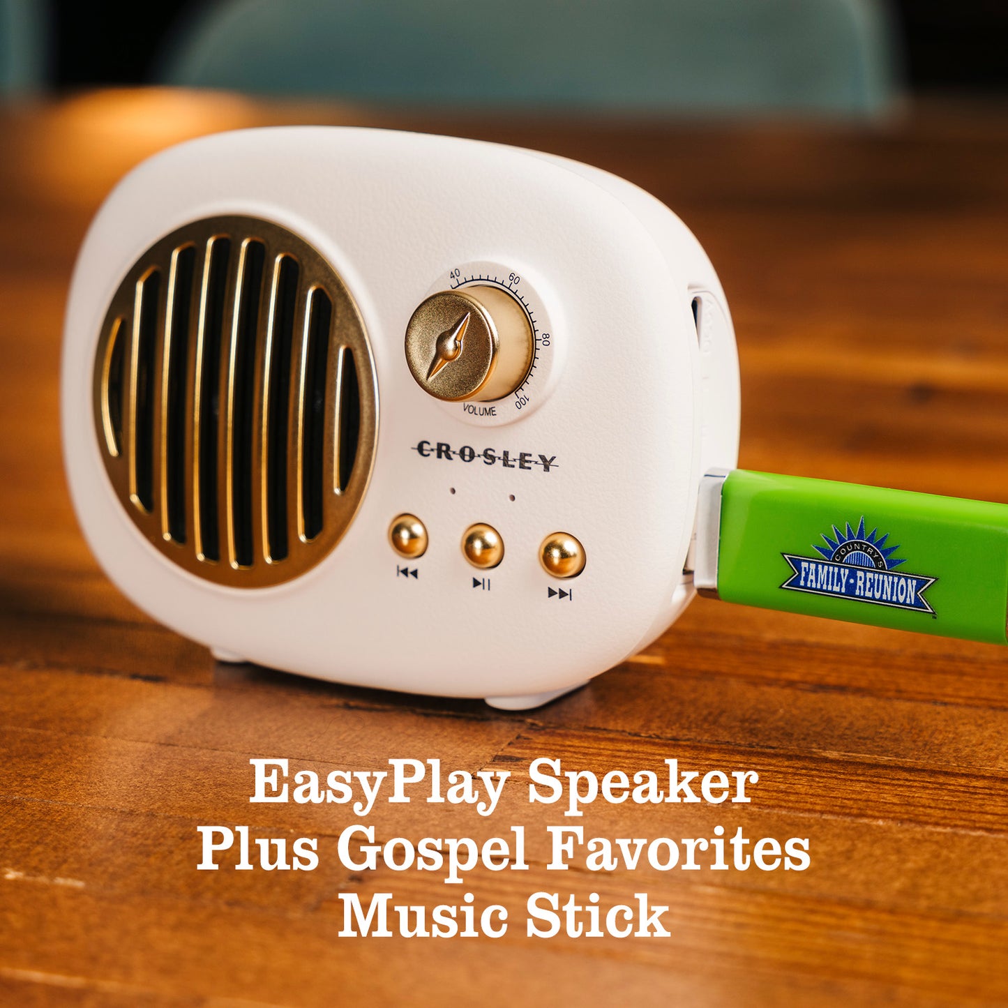 NEW! Gospel Country's Family Reunion EasyPlay Bundle [Speaker + Music Stick]