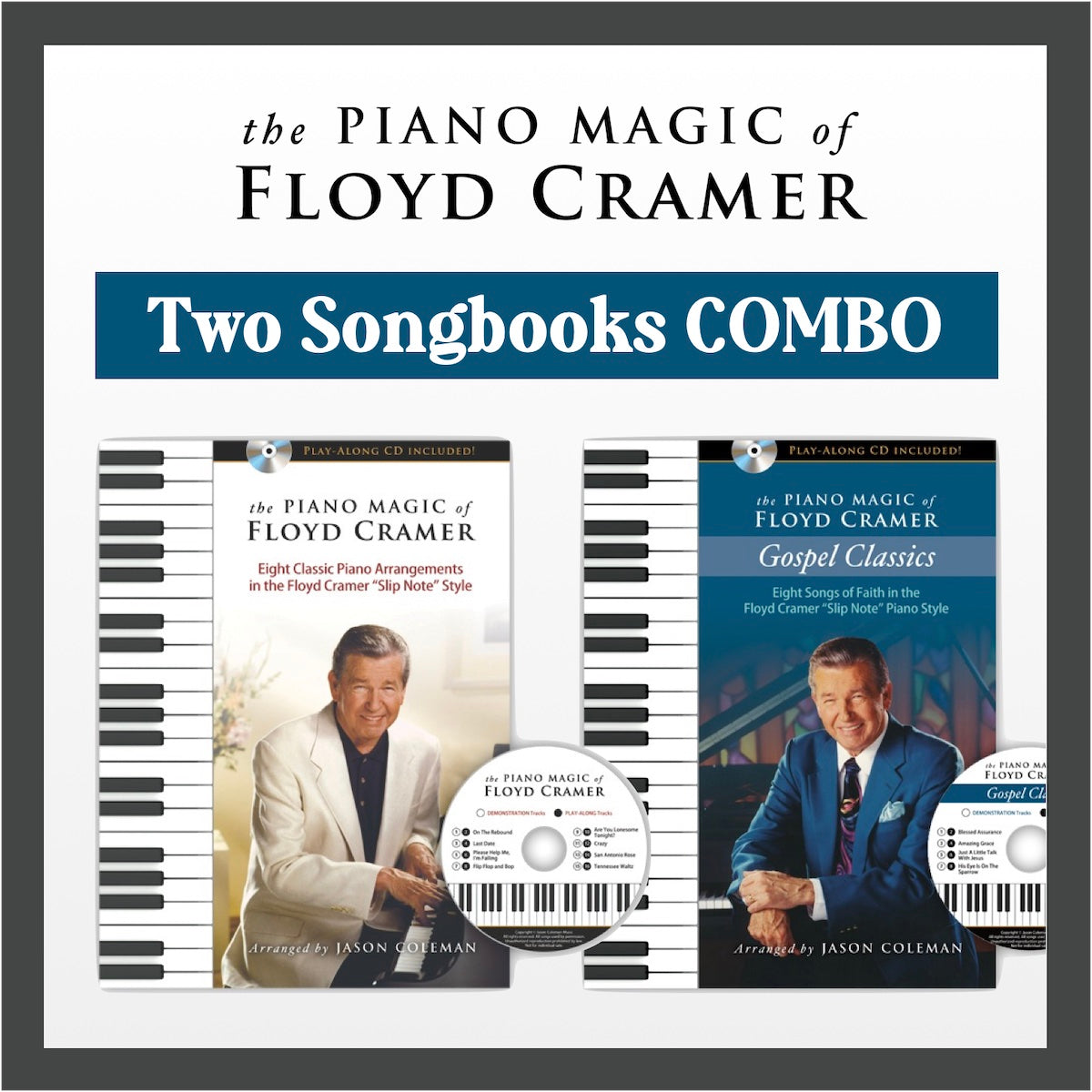 The Piano Magic of Floyd Cramer: Two Songbooks Combo (Save $10)