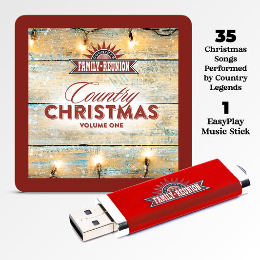 NEW! Country's Family Reunion: Country Christmas [EasyPlay Music Stick]