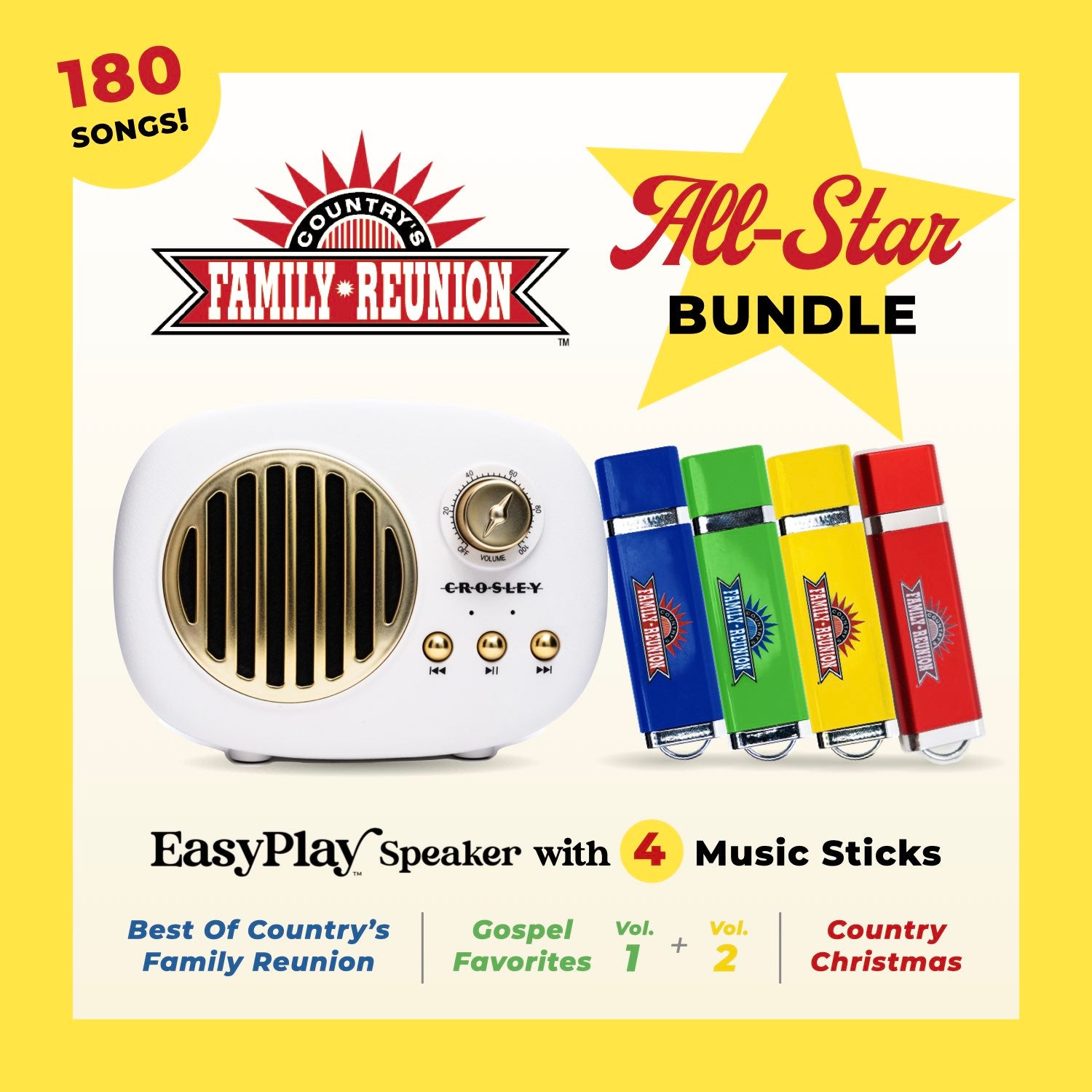 Country's Family Reunion: Gospel Favorites Vol. 1 [EasyPlay Music
