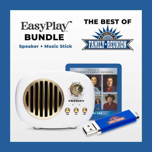 NEW! The Best of Country's Family Reunion EasyPlay Bundle [Speaker + Music Stick]
