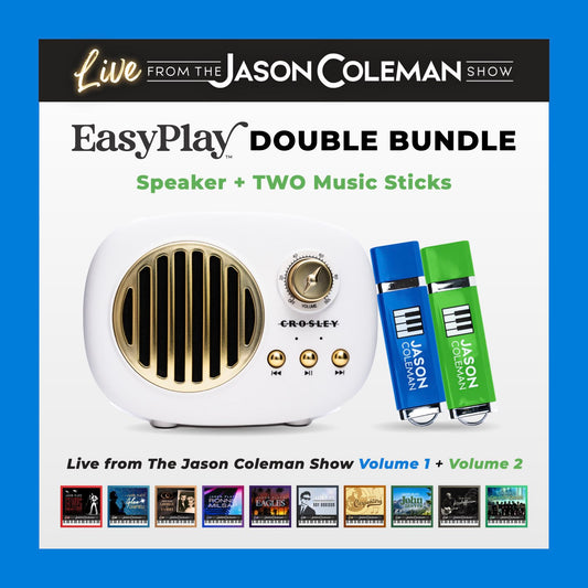 The Jason Coleman Show EasyPlay DOUBLE BUNDLE [Speaker + 2 Sticks]
