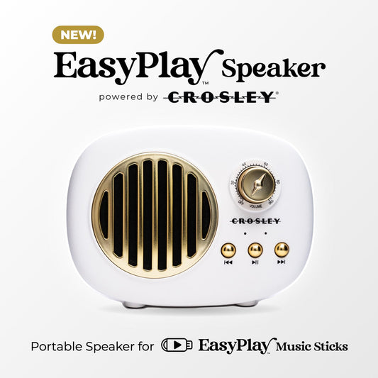 NEW! EasyPlay Speaker Powered by Crosley