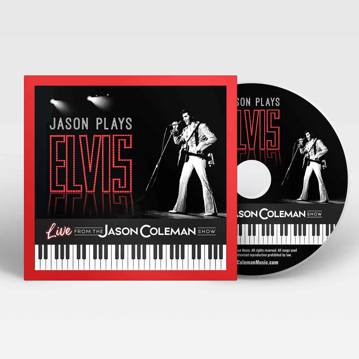 Jason Plays Elvis CD (Live from The Jason Coleman Show) – Jason Coleman ...