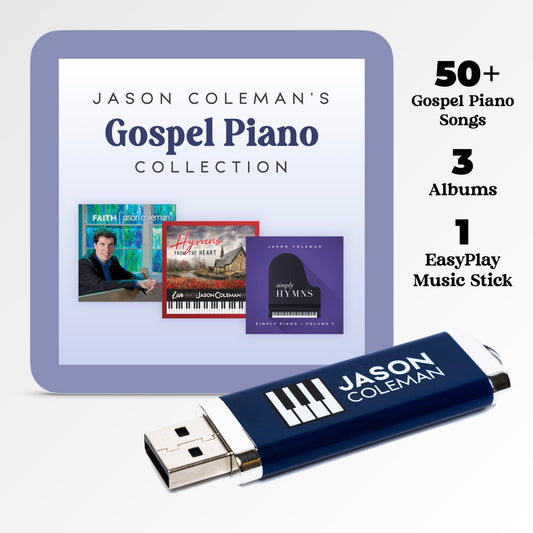 Jason Coleman: Gospel Piano [EasyPlay Music Stick]