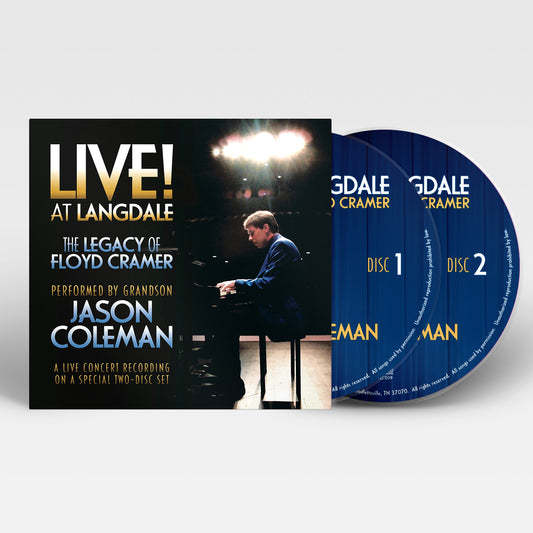 LIVE! at Langdale: The Legacy of Floyd Cramer 2-CD Double Album