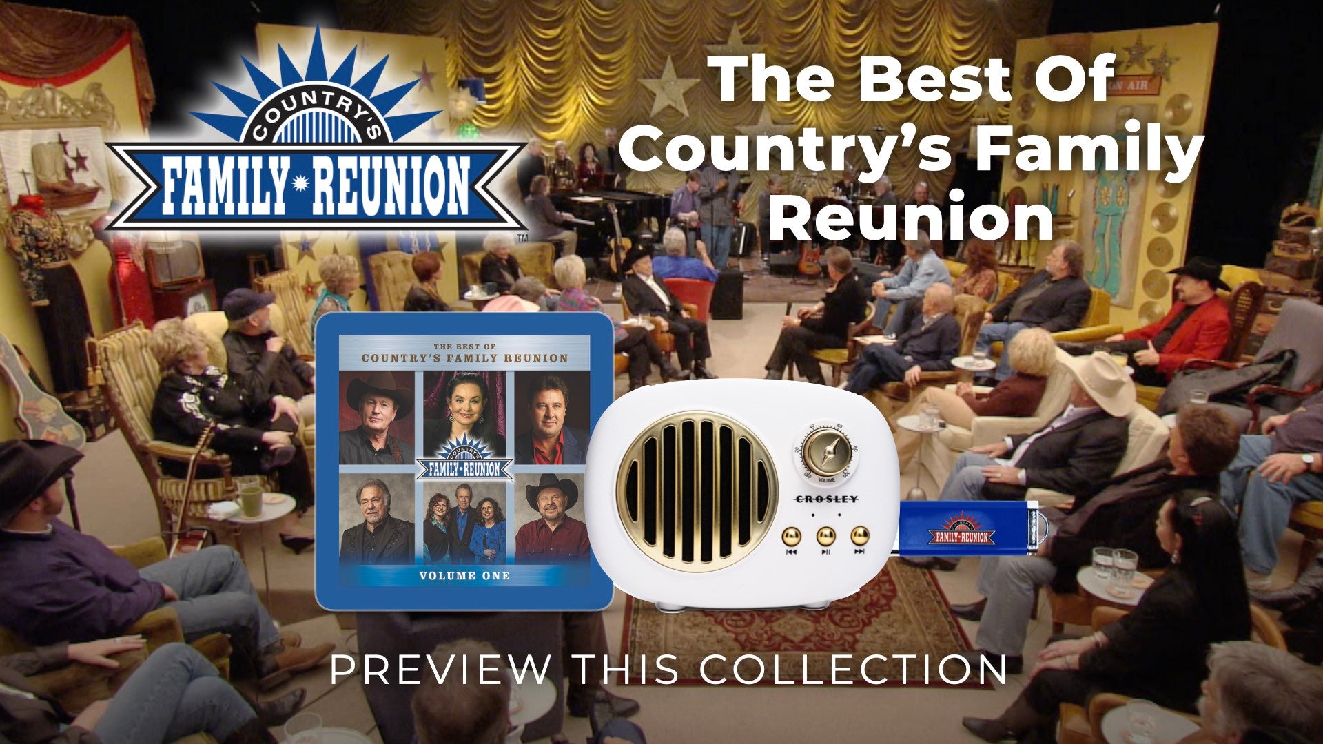 NEW! Country's Family Reunion EasyPlay ALL-STAR BUNDLE [Speaker +