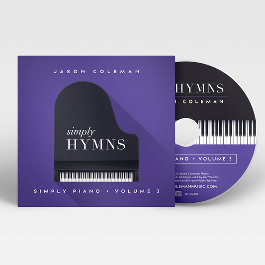 Simply Piano Vol. 3: Simply Hymns CD